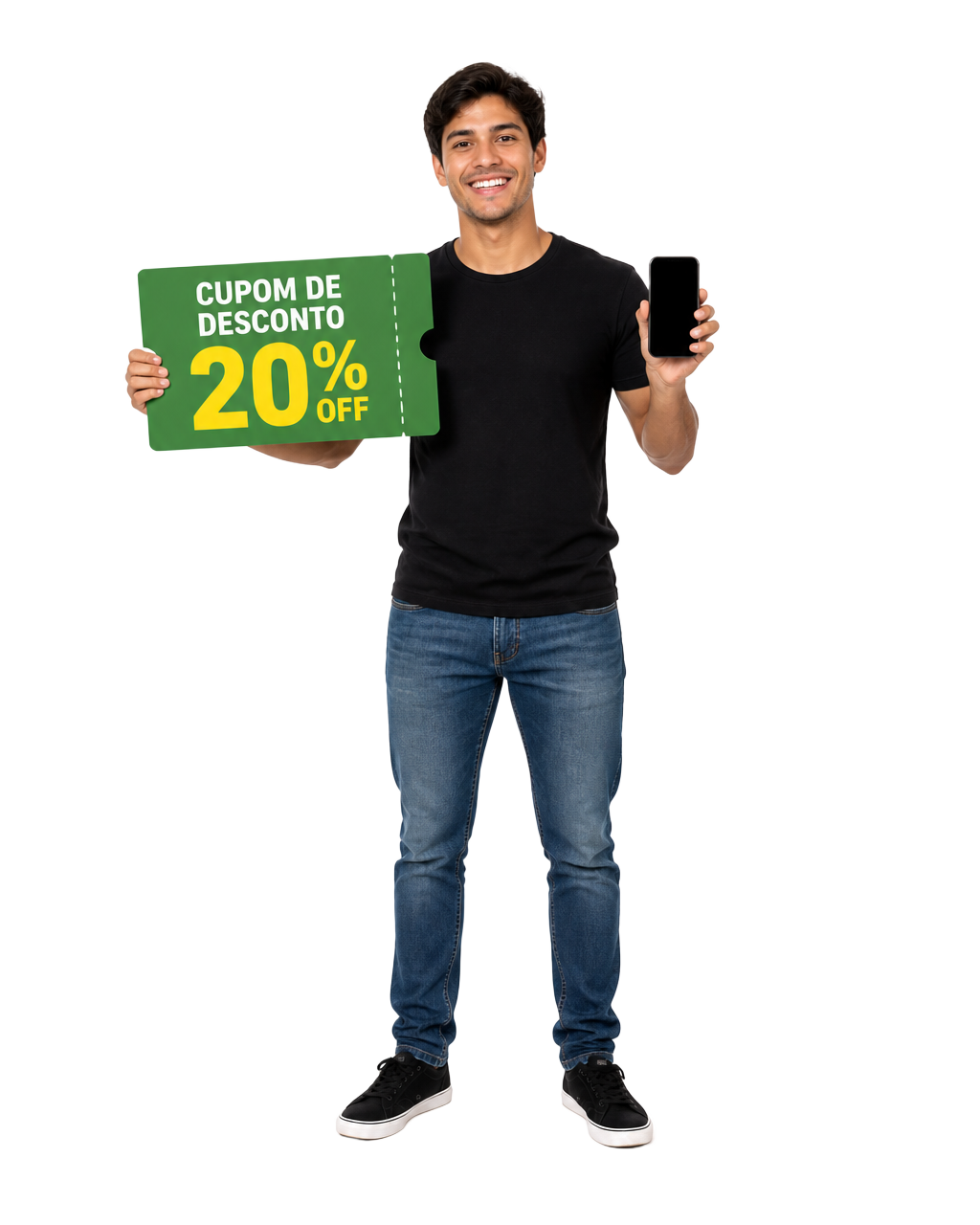 Membro do clube com cupom de desconto de até 70%